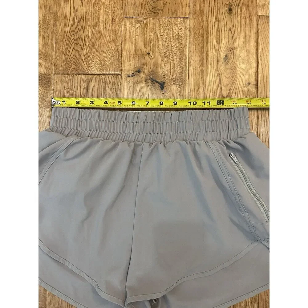 Women's BMJL High RiseRunning‎ Shorts Grey Sz M
